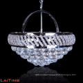 Gold &silver crystal chandelier crystal modern chandelier pendant light